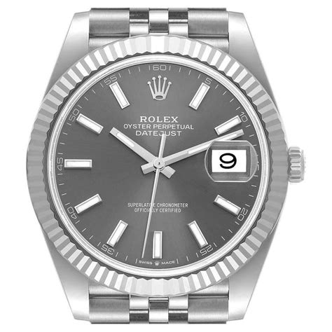 rolex datejust 41 ardoise